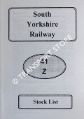 South Yorkshire Railway Stock List by South Yorkshire Railway